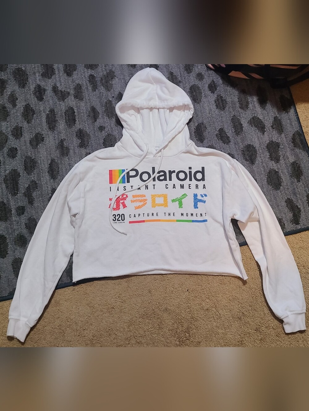 Polaroid Hoodie sz M